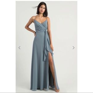 Jenny Yoo Amara Dress (Mayan Blue) - NWT